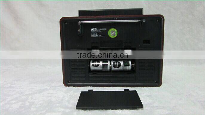 Hot vintage wood portable radio with mp3 player and speaker