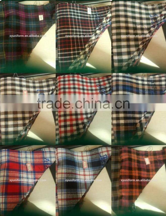 100% Cotton Casual Shirt With top quality Cotton plaid flannel Jacket Egyptian Cotton Long Sleeve Shirt
