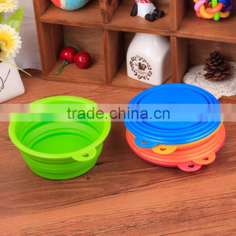UK Amazon 100% Food Grade Collapsible Silicone Pet Bowl