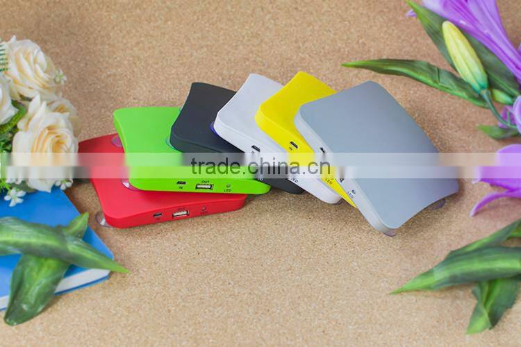 New products 2016 mobile power bank charger 2600mah real capacity for 1 year warranty