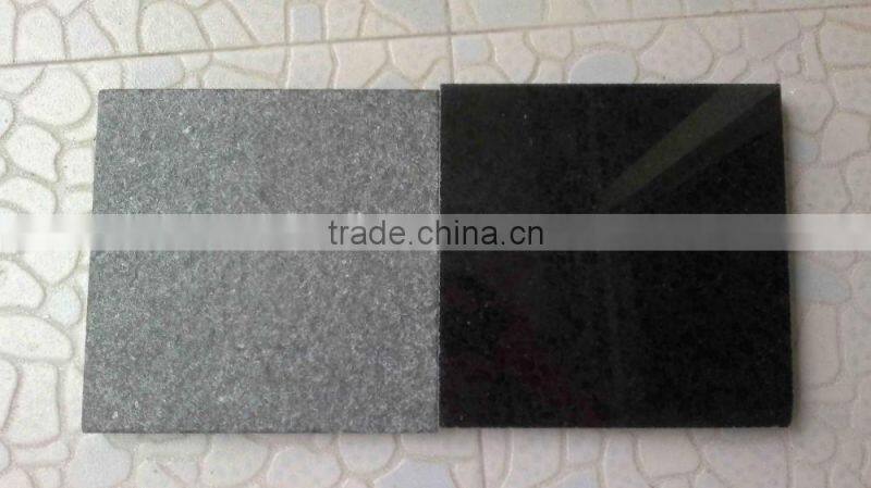 Flamed granite stone tiles for paving
