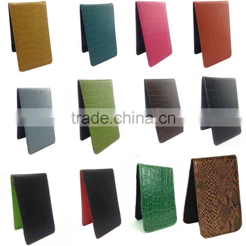 Hot Products Free Sample pu Leather Golf Score Card Holder with good quality
