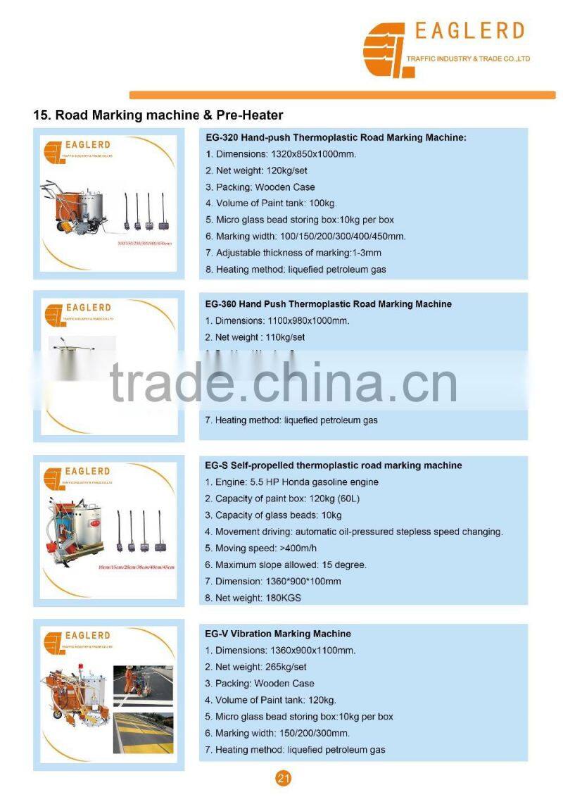 All kinds of Road paint machine and Road marking machine