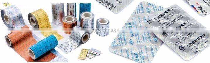 PTP Aluminum Foil for Pills /Capsules /Tablets Packaging
