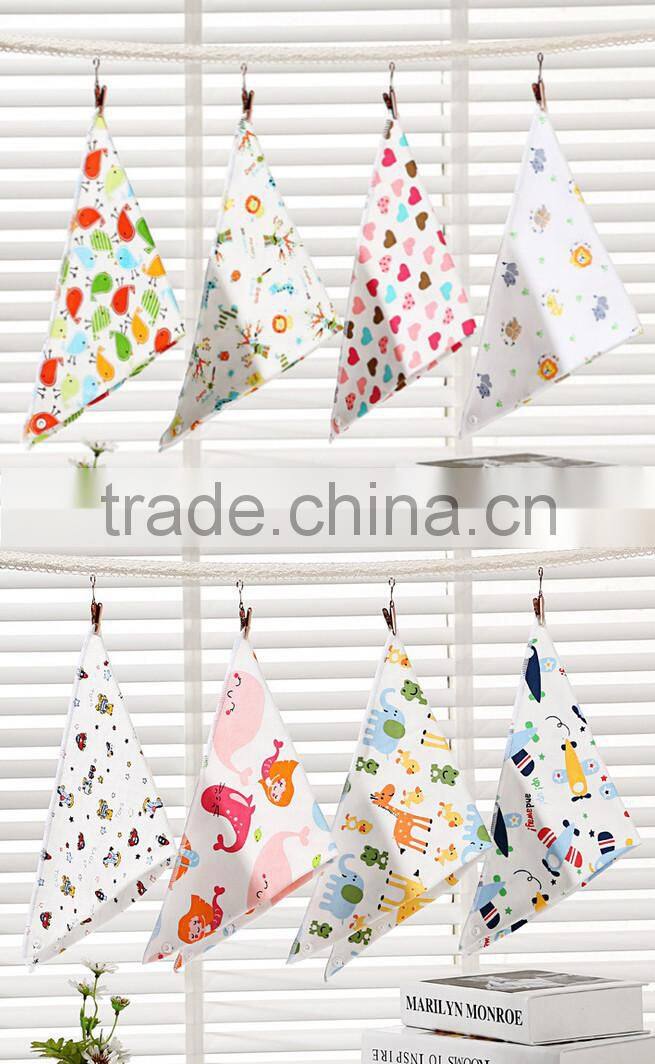 Newest Design Christmas gift Cotton Baby Bandana Bib