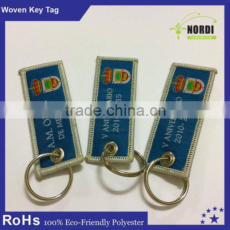 Factory direct supply embroidery rfid keychain hot sale