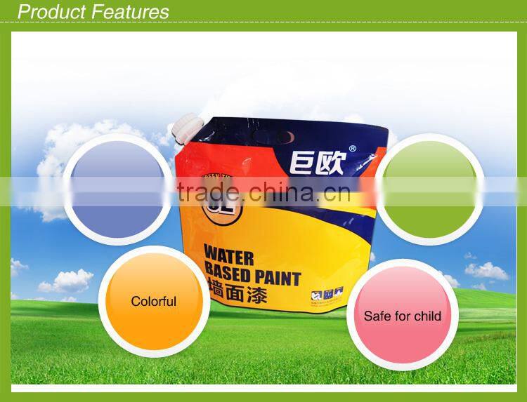 anti-yellowing/waterproof interior wall paint for warm and humid climate