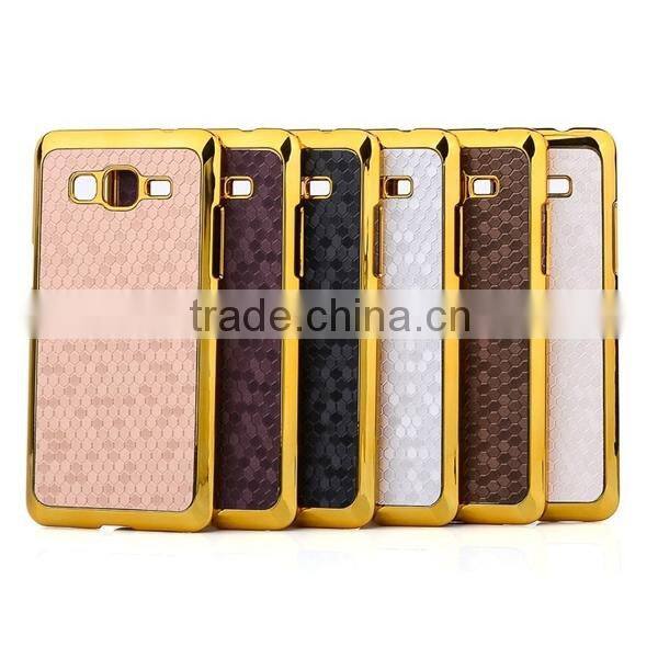 Diamond Football Gold Chrome Pattern Hard Case For Samsung Galaxy A5