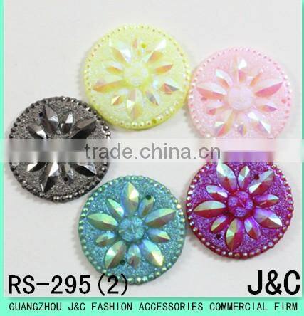 10 * 20 horse eye shape rose red Acrylic stone