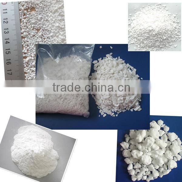 flake & prills calcium chloride industrial grade desiccant use
