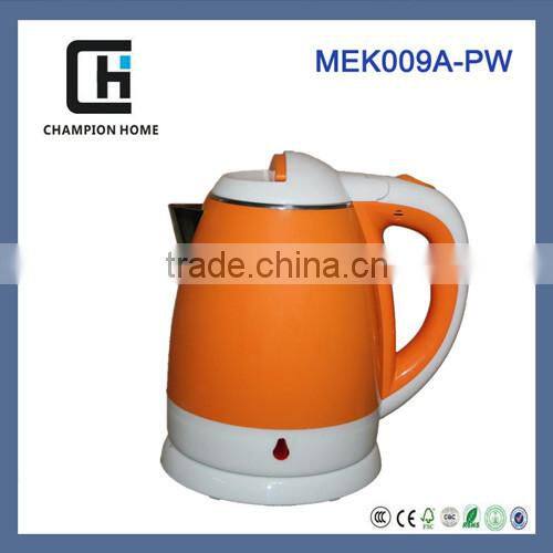 Fashionable design anti-hurt handle automatical eletric fast kettle