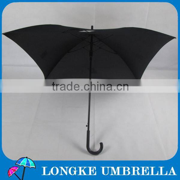 cheap 30" Automatic open square shaped Umbrella Promotional umbrella