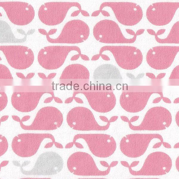 printed flannel fabric, flannel fabric for baby, 20s*10s 40*42 100% cotton flannel, one side flannel for baby sleeping bag