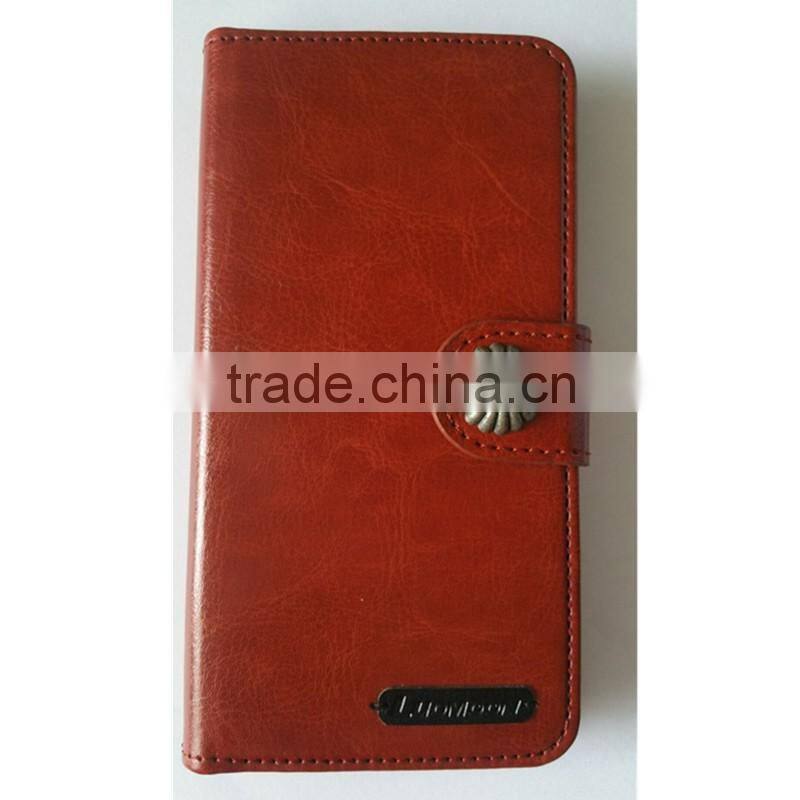 universal wallet stand flip leather phone case for Alcatel flash 3 2 one touch pop star 3 5 fierce xl pixi 3 (4.5)