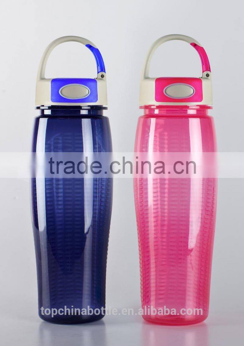 colorful and light 750ml promotional gift and travelling PP water bottle
