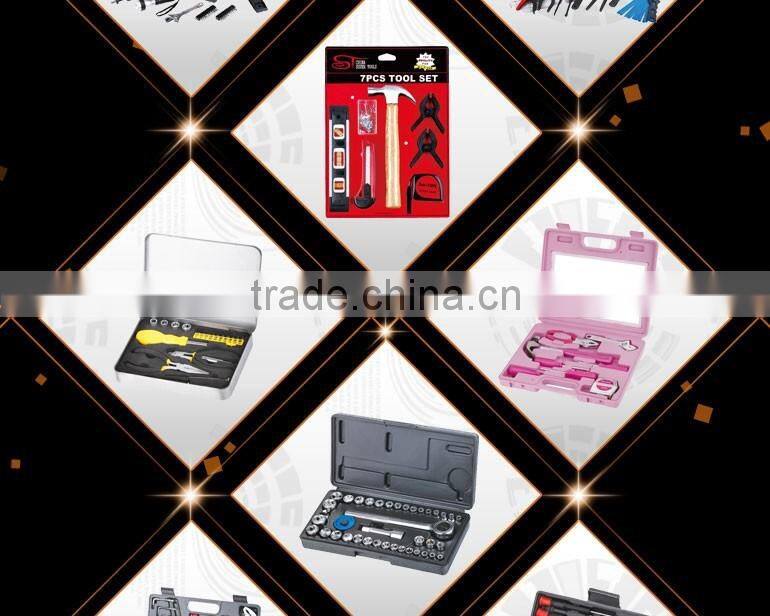 32pcs 3 Way Ratchet Handle with Bit Set and 1/4"Dr. Sockets