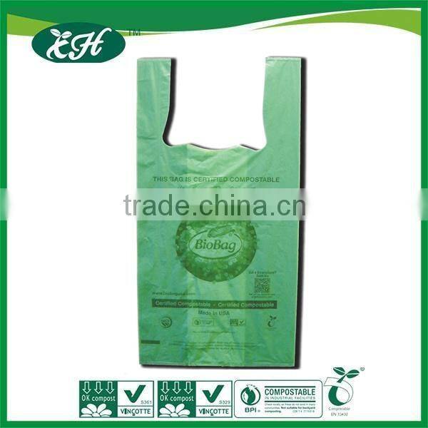 hot sale fashionable custom smile face printed vest bag