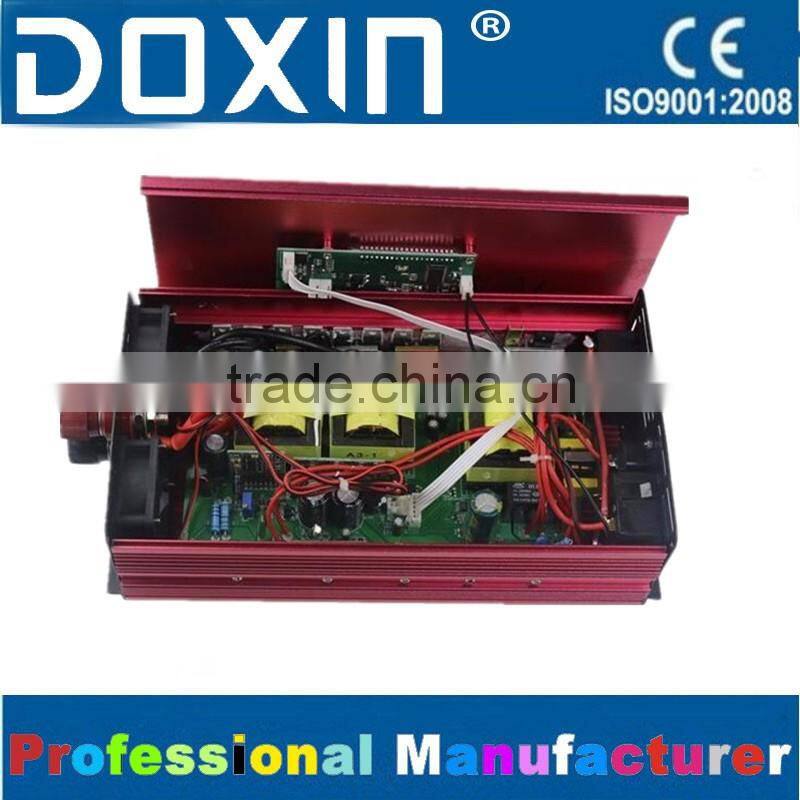 power ups inverter dc ac 3000w modified sine wave hybrid inverter solar power inverter with battery charger