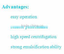 Lubricating Oil Centrifugal Water Separator/Waste Oil Cleaner