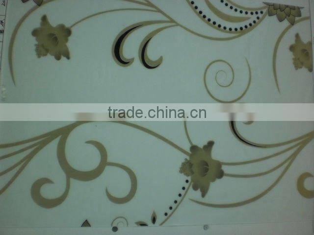 Newest hot sales transparent crystal page tablecloth with floral pattern vinyl straight/lace edge