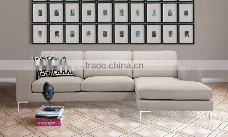 2016 stylish living room sectional sofa fabric corner sofa for sale