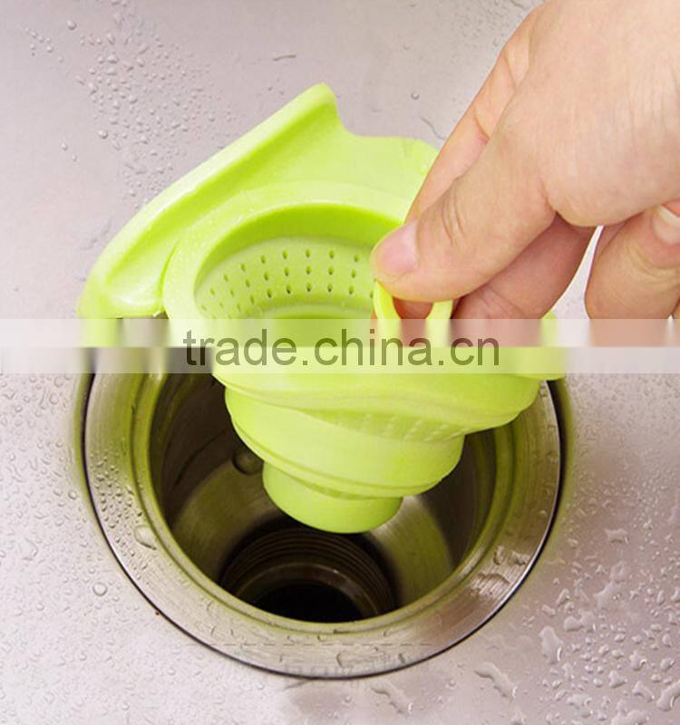 Silicone material cheap funny cartoon lovely bathroom floor drain promotional