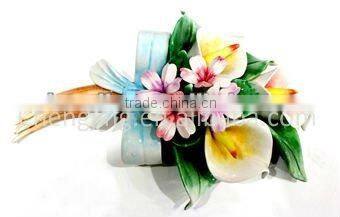 Wholesale Direct Factory Produce Art Decor Artificial Ceramic Flowers