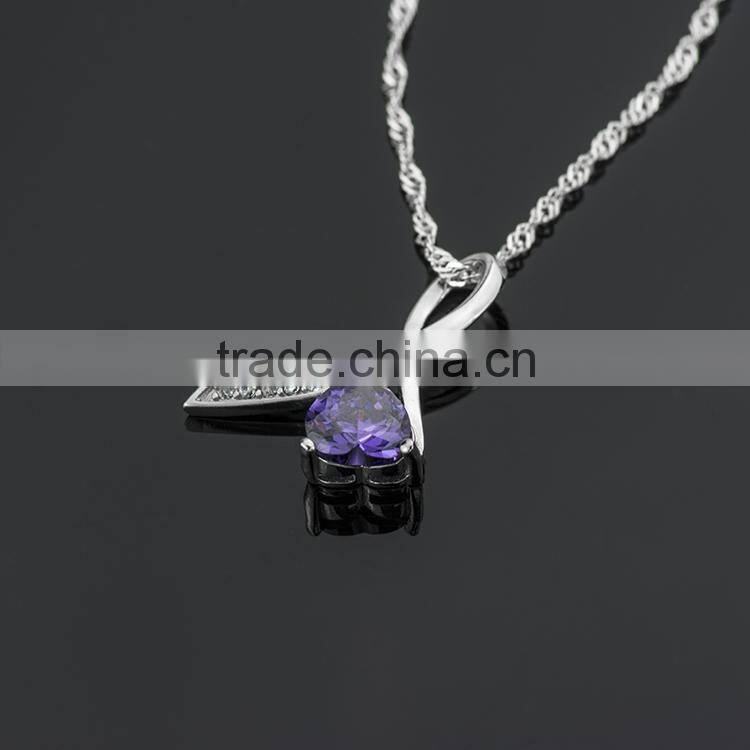 Scarf pendant jewelry!!! alibaba wholesale fashion silver zirconia pendant