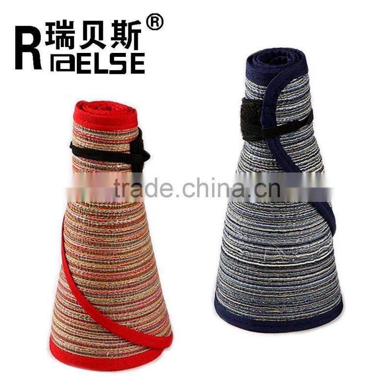 cheap summer UV kids hat paper straw hat wide brim sun visor hat