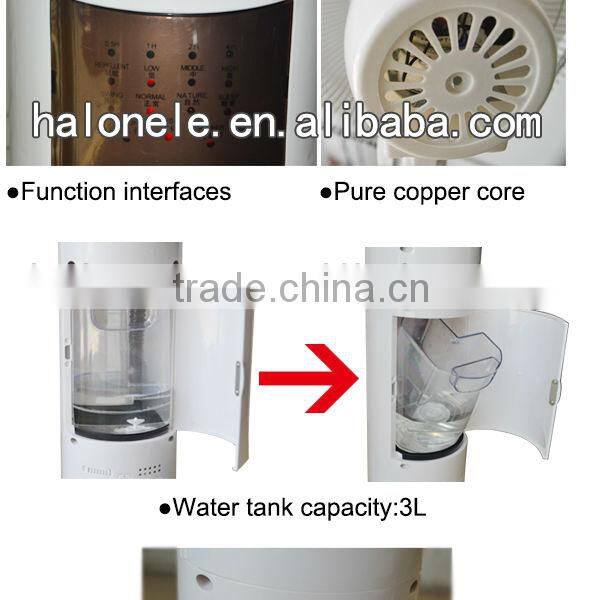China Mainland Portable New Products Mist Fan With Water Spray