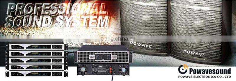 LCD-2300 powavesound speaker amplifier LCD series 300w digital amplifier lcd screen monitor in side
