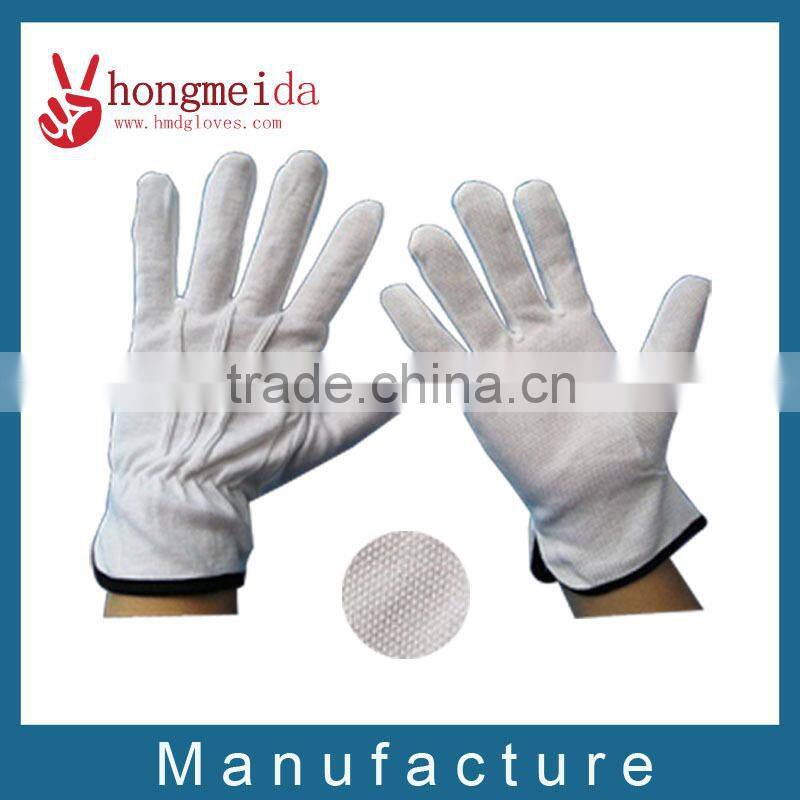Men Formal Wear White Cotton Gloves Marching Band Gloves