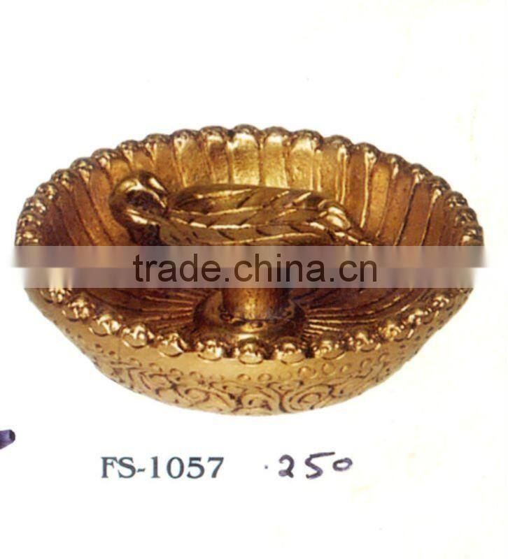 brass diya