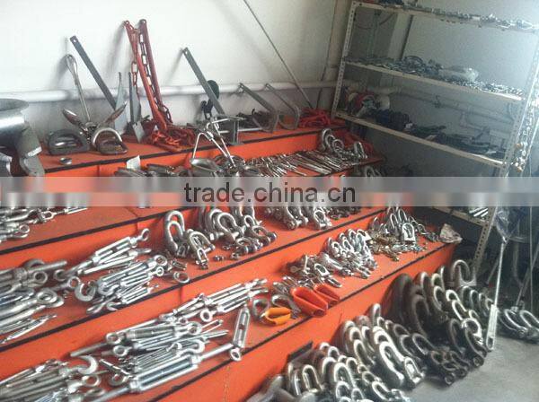 straight shackle rigging equipment silver US type D shackle