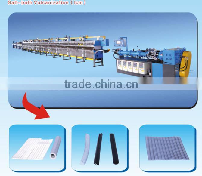 making rubber knitting/braiding/winding hose machinery line