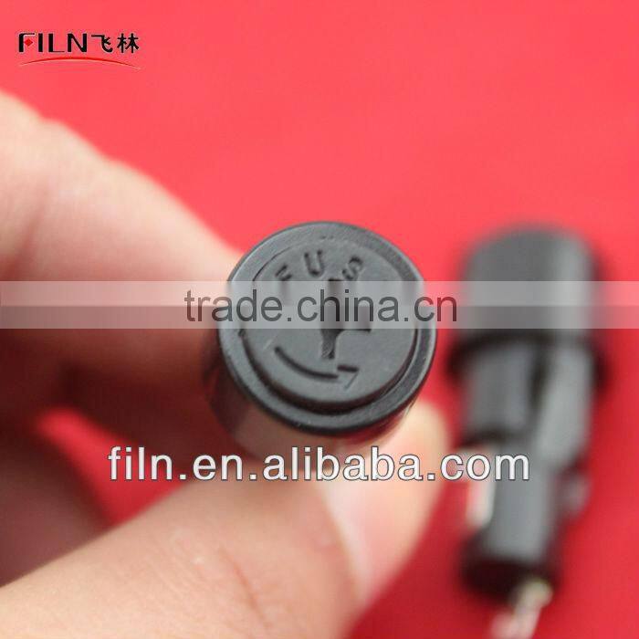 XY-528B black bakelite porcelain fuse holder 10A 250VAC