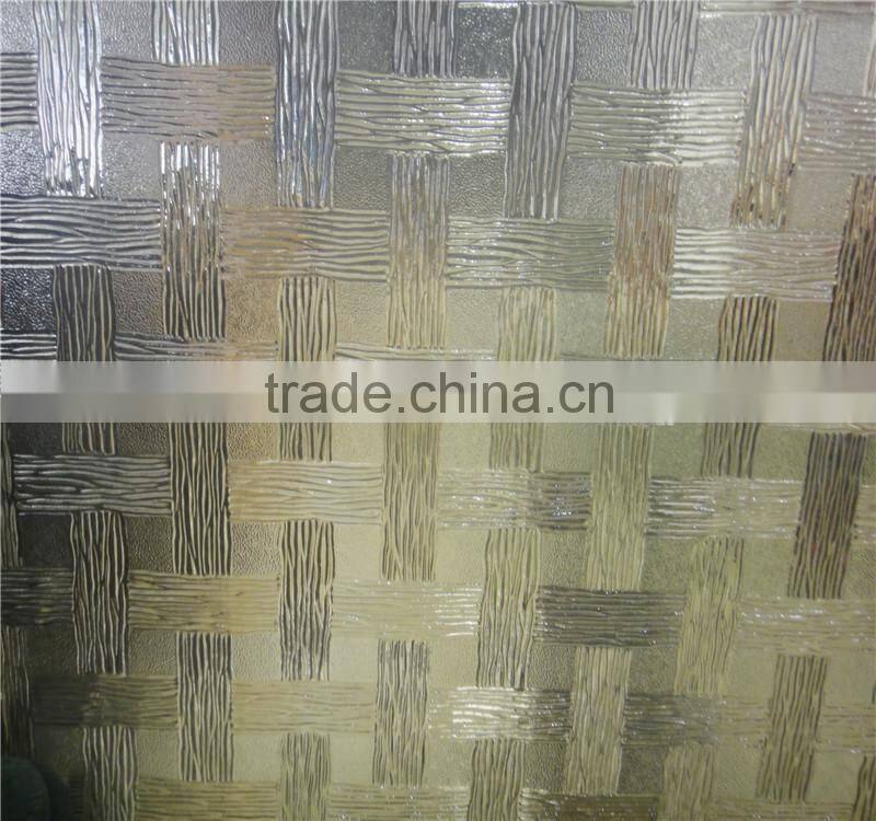 3mm 3.5mm 4mm 5mm 6mm bronze weave pattern glass