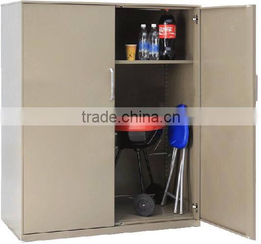 2016 Metal office/home/school double door Iron file cabinet with shelf