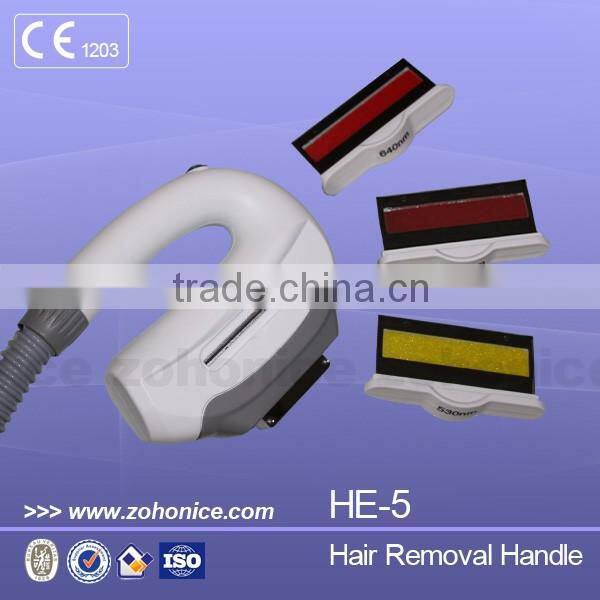 HE-2 15*50mm ipl handpiece / e-light IPL hair removal handle