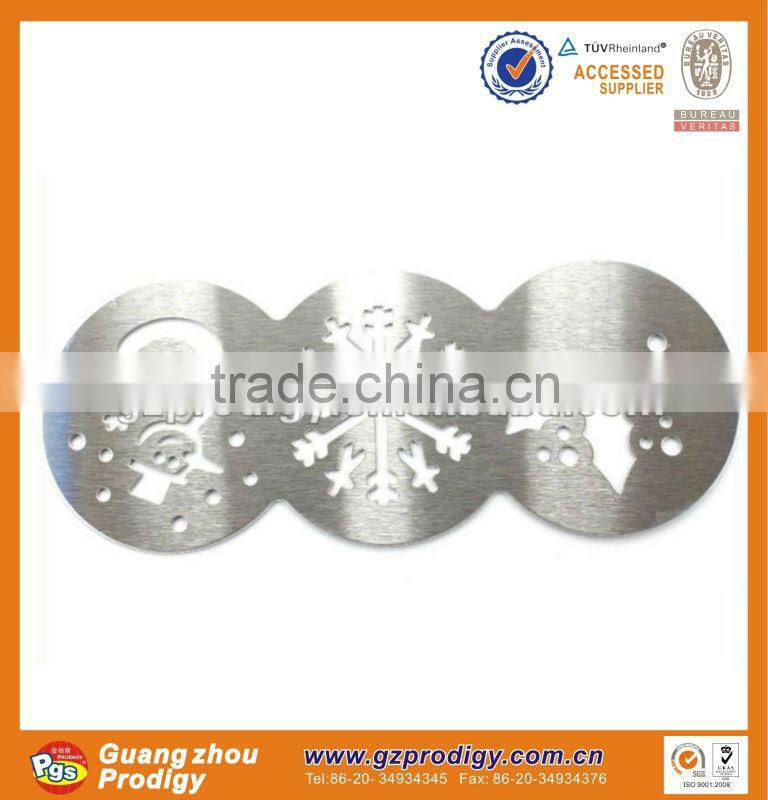 Customized Coffee Stencil, non toxic Coffee metal Stencil