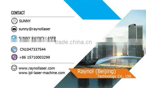 Raynol 1-10Hz diode laser hair removal/lightsheer diode laser