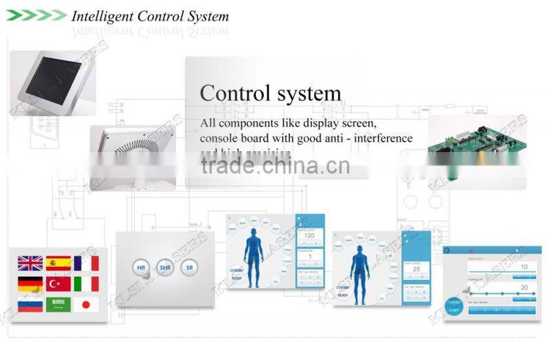 808nm Brown Black Hair Removal Lazer Machines For Sale