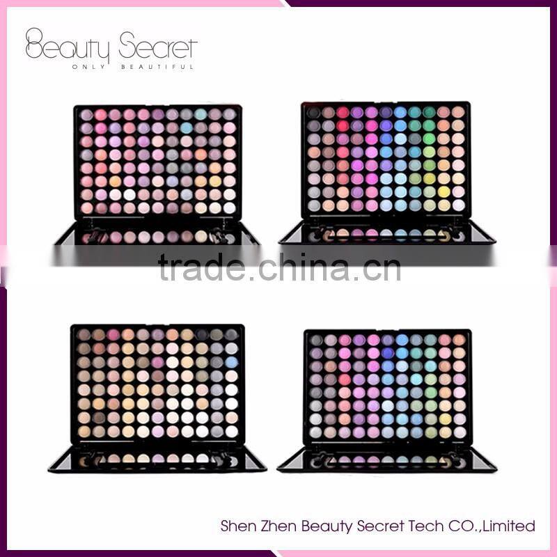 make up palette eyeshadow colors for brown eyes accept mixed order OEM
