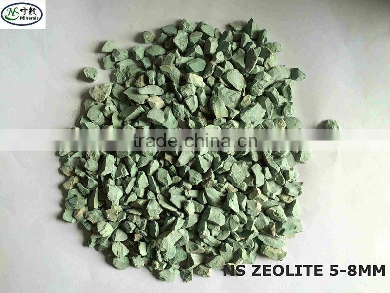 Large Granular Rocks Clinoptilolite Zeolite for bio filter media