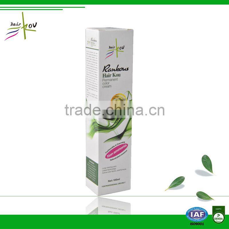 2016 best permanent 48 colors hair dye for hair