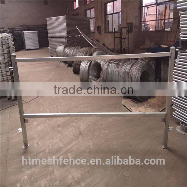 2014 new discount fashional high quality factory direct sold cheap 1.1m height canada crowd control barrier(made in china)