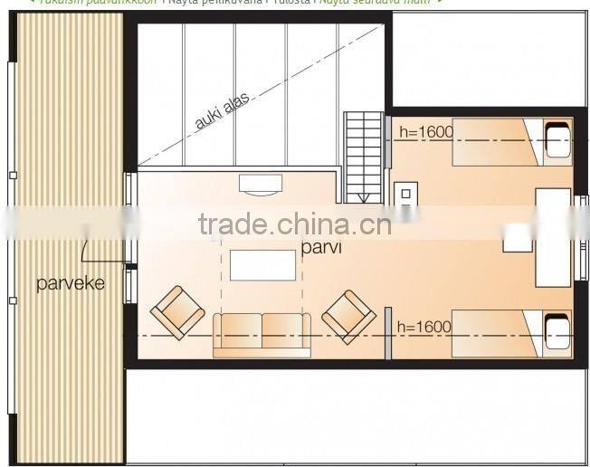 Two-storey Family Prefab Wooden Villa
