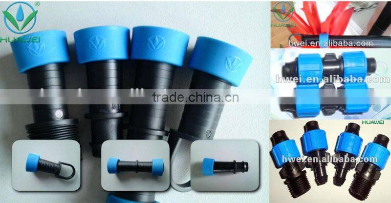 Drip Irrigation System Using Drip Irrigation Fitting For Drip Tape Dripline