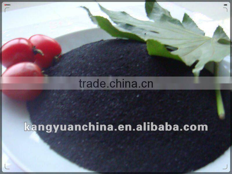 Organic fertilizer 80% sodium humus powder/shiny flakes/crystal