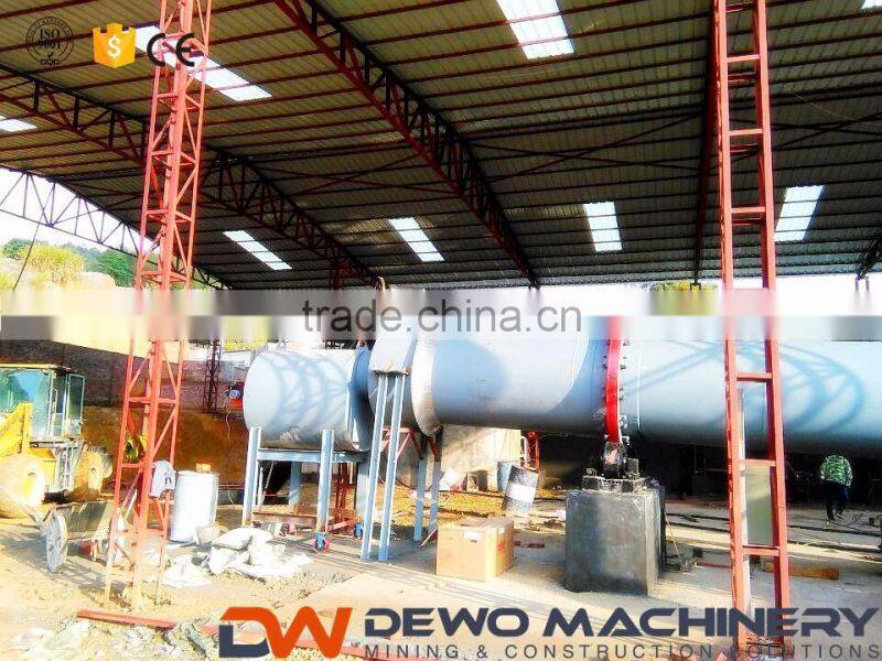 1500x12000 Rotary Drum Drier Machine Price
